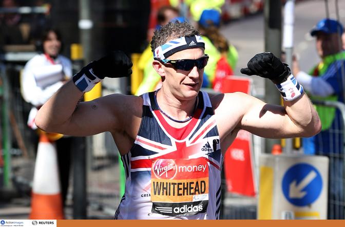 In gara anche la medaglia d'oro paralimpica Richard Whitehead. Action